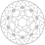 Brembo Bremsscheibe PRIME - Serie-Oro - Floating Disc 78B40870