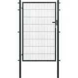 garden 'n' more Zauneinzeltür GARDEN 'N' MORE "Einzeltor Premium", grau (anthrazit), B:120cm H:160cm, Stahl, Tore, 163 cm hoch, anthrazit