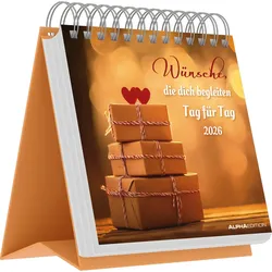 Wünsche, die dich begleiten - Tag für Tag - Kalender 2026
