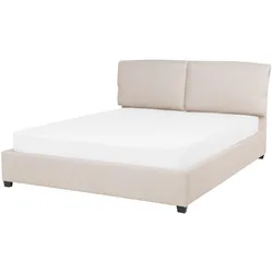 Wasserbett Stoff BELFORT 140 x 200 cm Hellbeige
