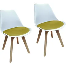 Hti-Living HTI-Living, 2er Set Stühle, Atlanta Skandinavisches Design trifft modernen Komfort