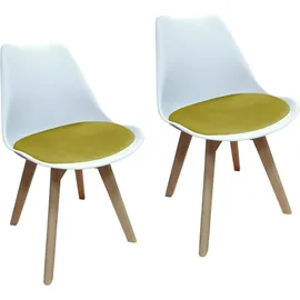 Hti-Living HTI-Living, 2er Set Stühle, Atlanta Skandinavisches Design trifft modernen Komfort