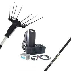 Batteriebetriebener elektrischer Olivenrüttler  Volpi Olytech Super Power 555L 210/300 - Rucksack-Akku enthalten