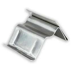 Alu-Eishalter, Original IceStop für Blechdächer, hohe Eis-/Schneelast, ca. 8cm breit, verzinkt