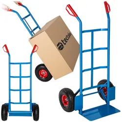 tectake® Sackkarre, mit Stahlrahmen, Ladeschaufel mit Radschutz, Belastbarkeit 200 kg