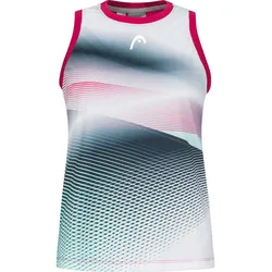 Head Tennis-Tank Top Performance 2023 (Moisture Transfer Microfiber Technologie) weiss/violett Damen