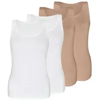 SASSA 4er Sparpack Top in skin white | Gr.: