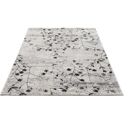 Teppich ASTRA "Noa 211", schwarz, B:133cm H:9mm L:190cm, Kunstfaser, Teppiche, weiche softe Haptik, Wohnzimmer
