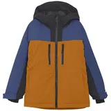 Color Kids Übergangsjacke Schwarz/Blau/Orange 164