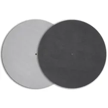 Pro-Ject Leather it, Plattentellerauflage aus Leder (Grau)