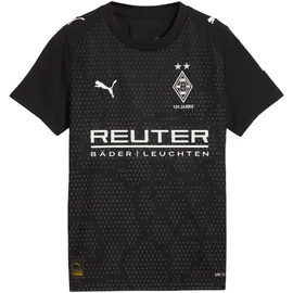 Puma Borussia Mönchengladbach 25/26 Ausweichtrikot Jugendliche PUMA schwarz|weiß 152 cm