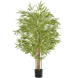 Tectake Künstlicher Bambusbaum Bambosa, realistische Textur - 150 cm,