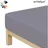 Mako-Jersey 90 x 190 - 100 x 200 cm grafit