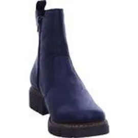 Rieker Damen Chelsea Boots Z3561, Frauen Stiefeletten,Booties,halbstiefel,Kurzstiefel,uebergangsschuhe,uebergangsstiefel,blau (14),41 EU