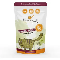 I love my cat Nahrungsergänzung für Katzen Immun Pulver 35 g 35 g