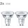 Philips LED-Spot 391855 3,5W GU10 warmweiß 2 St.