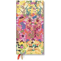 Paperblanks 2026 Kara-Ori Pink Japanese Kimono 12-Month Planner Slim