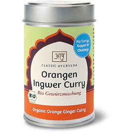 Classic Ayurveda Orangen Ingwer Curry Gewürzmischung 50 g