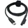 system-s USB 3.1 Kabel 100 cm Ladekabel für Microsoft Surface geflochten in Schwarz
