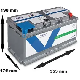 Continental Starterbatterie 100Ah 12V