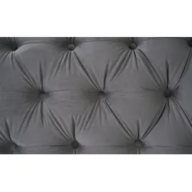 Möbel Kraft Polsterdoppelbett 200 x 116 cm Grau
