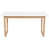 miliboo Laho 160 x 75 x 90 cm Eiche weiß