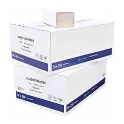 Handtuchpapier 24,5 x 23 cm, V-Falz, 1-lagig 10477 , SONDERAKTION