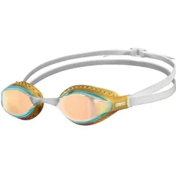 ARENA arena Unisex Wettkampf Schwimmbrille, YELLOW COPPER-GOLD-MULTI, ONE SIZE