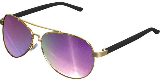 MSTRDS Sonnenbrille Accessoires Sunglasses Mumbo Mirror goldfarben