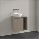 Villeroy & Boch V&B Waschtischunterschrank Collaro 60x54,8x38cm, WT l, LED 2,9 W, Tau