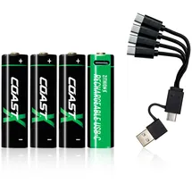 Coast Zithion-X AA 2400 mAh 4 St.