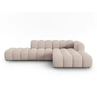 Micadoni Ecksofa Lupine, modular offen 5-Sitzer beige