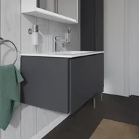 Duravit L-Cube Waschtischunterschrank, 1 Auszug, LC614104949,