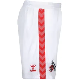 hummel 1. FC Köln Heim Shorts 2023/24 Kinder 9402 white/true red 140