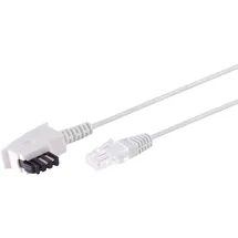 S/CONN maximum connectivity 12-09156, 1,5 m, weiß,