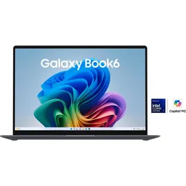 Samsung Galaxy Book6 16" Intel Core Ultra 7 355 16 GB RAM 512 GB SSD Win11 Pro Grau