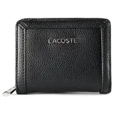 Lacoste Geldbörse Compact Zip Wallet Damen Portemonnaie schwarz