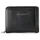 Lacoste Geldbörse Compact Zip Wallet Damen Portemonnaie schwarz
