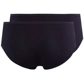SKINY Damen Panty Vorteilspack - Slip, Pants, Cotton Stretch, Basic Schwarz XL
