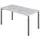 HJH Office Schreibtisch 160x80cm Beton / Graphit