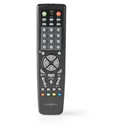 Nedis TVRC2200BK, TV, IR Wireless, Drucktasten, Schwarz