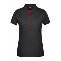 James & Nicholson Single Stripe - Farbe rot, schwarz
