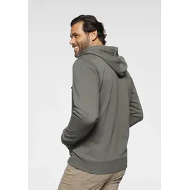 MAN'S WORLD Kapuzensweatjacke Herren Olivgrün M