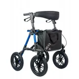 Trendmobil Leichtgewichtrollator Silva mit Luftbereifung grau