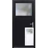 PANTO K504 rechts 98 x 198 cm weiß/anthrazit