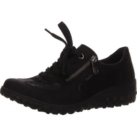 Rieker Keilsneaker Damen Schwarz 38