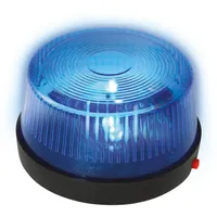 Fiestas Guirca Kostüm, Polizei Alarm Blau Karneval Party Spaß Sirene Dekoration 5x7 cm Einsa blau