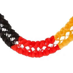 Girlande, Papier Ø 16 cm · 4 m `Deutschland` schwer entflammbar