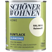 Schöner Wohnen Home Buntlack 750 ml reinweiß glänzend