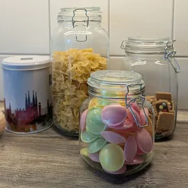 ideoon home Vorratsglas 1 L 3 St.
